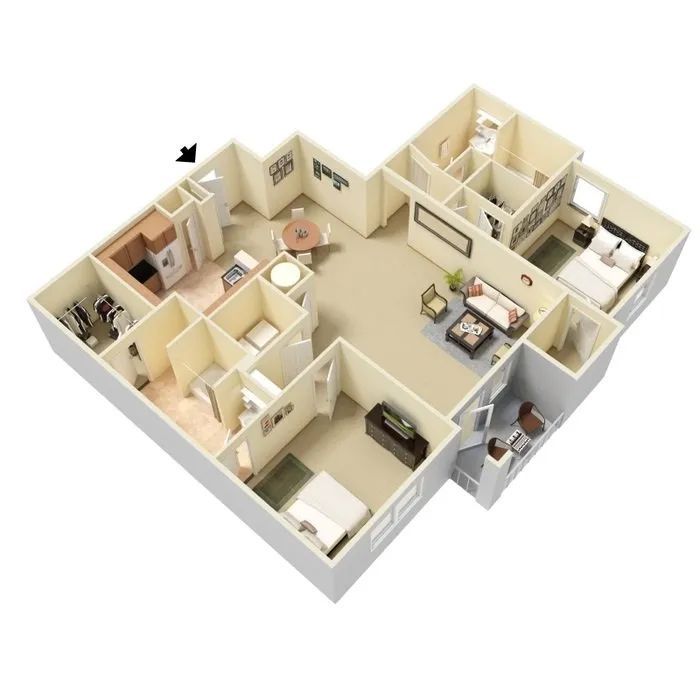 2-Bedroom-Style-2