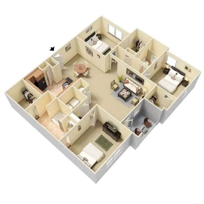 3-bedroom
