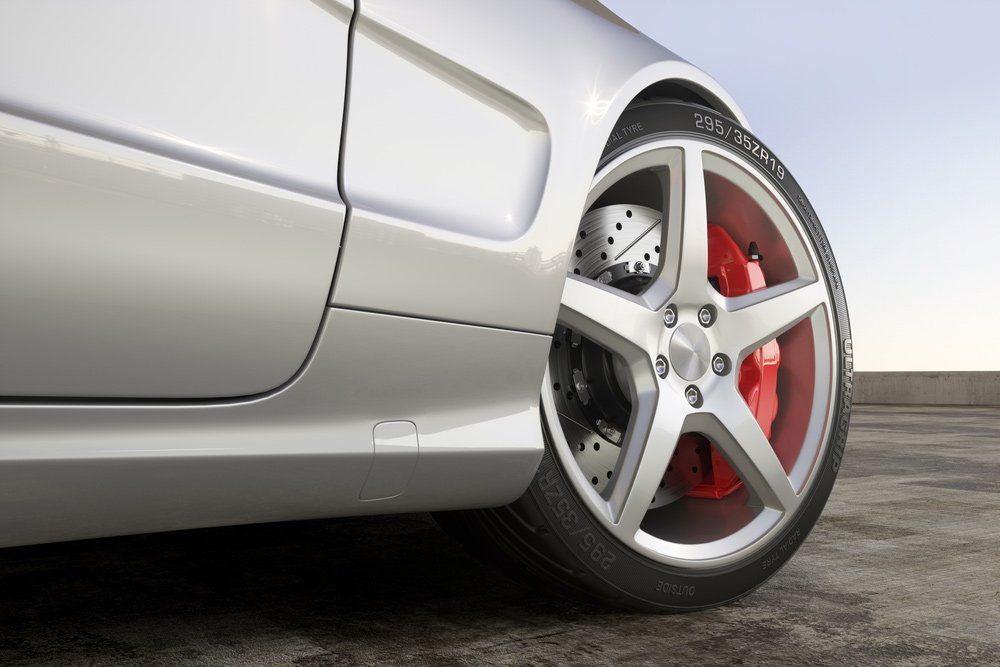 Close-up Of A Car Tyre — Advance Tyres in Gympie, QLD