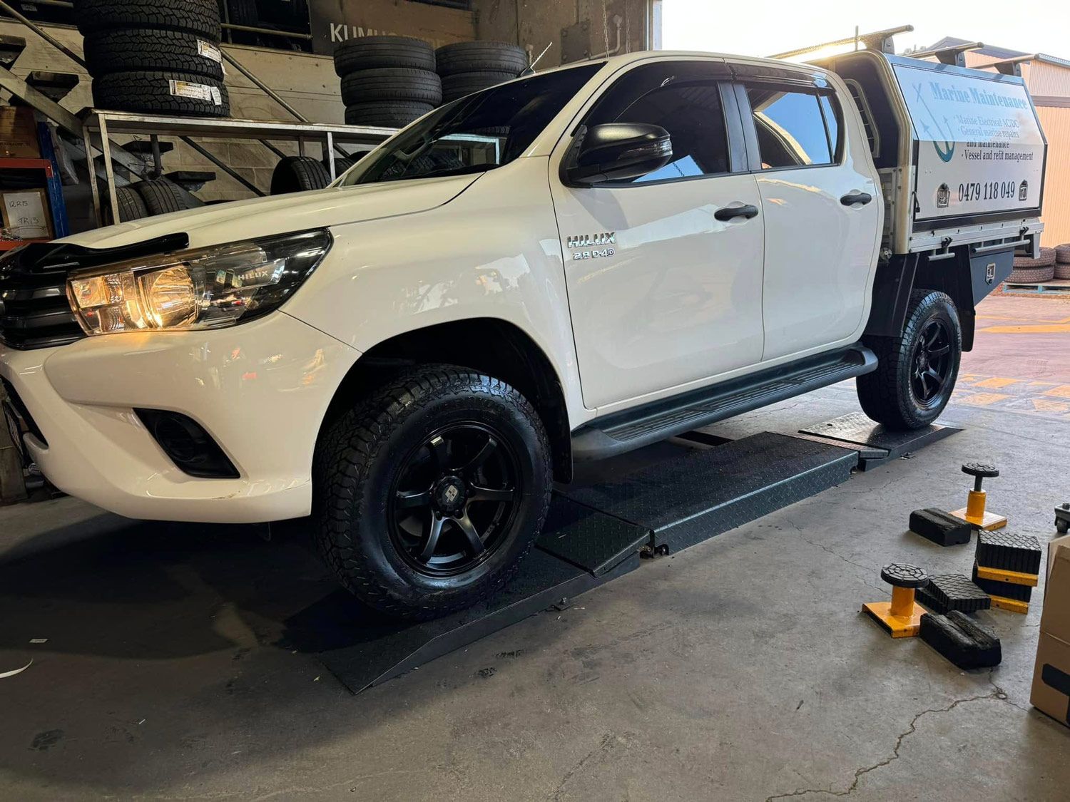 Preparing A Car For A Wheel Alignment