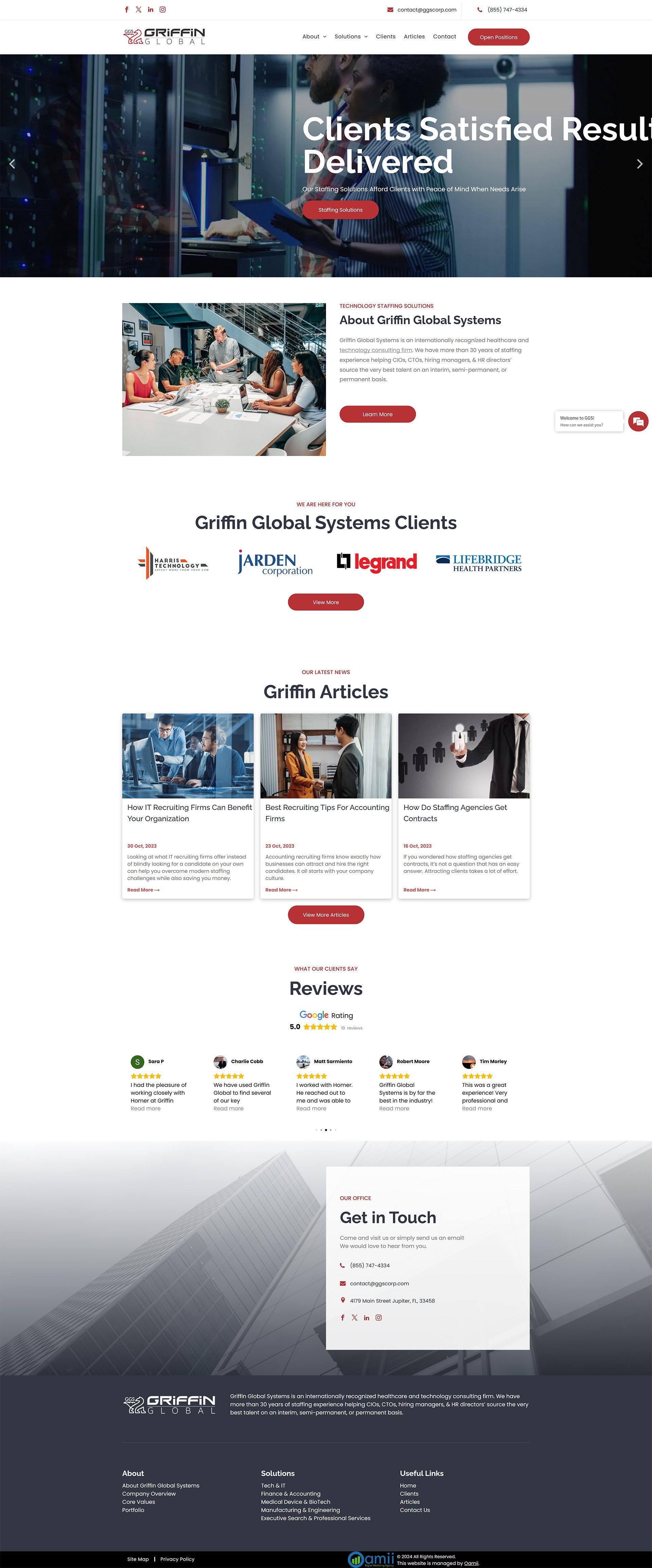 Griffin Global System - AMJ Previous Work