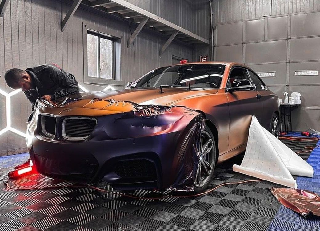 BMW Vinyl Wrap