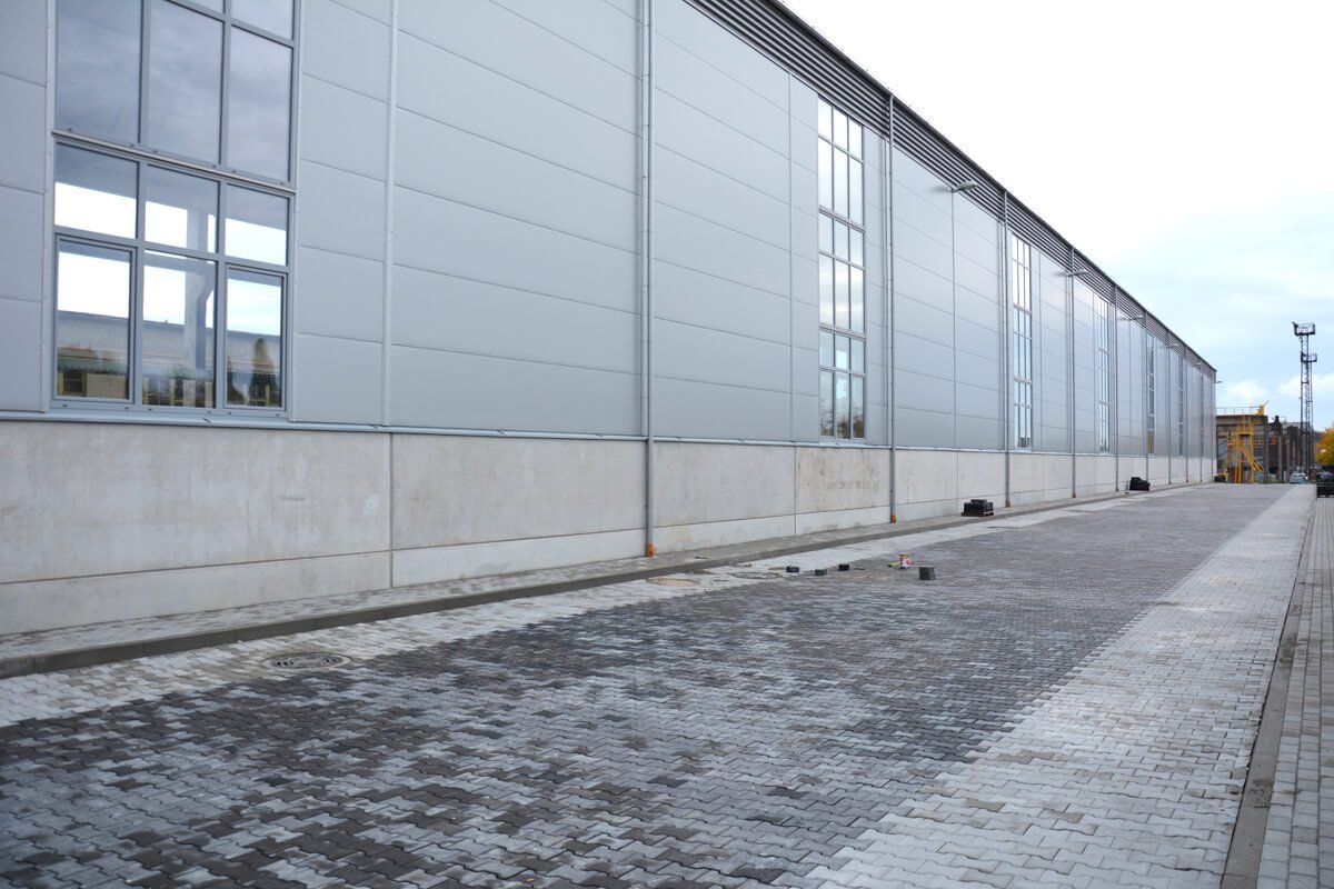 Pramoninės paskirties pastatų statyba