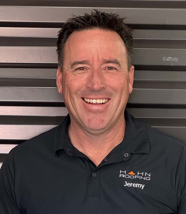 Man wearing a black shirt with 