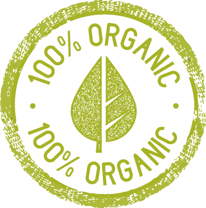 Stempel 100% organic