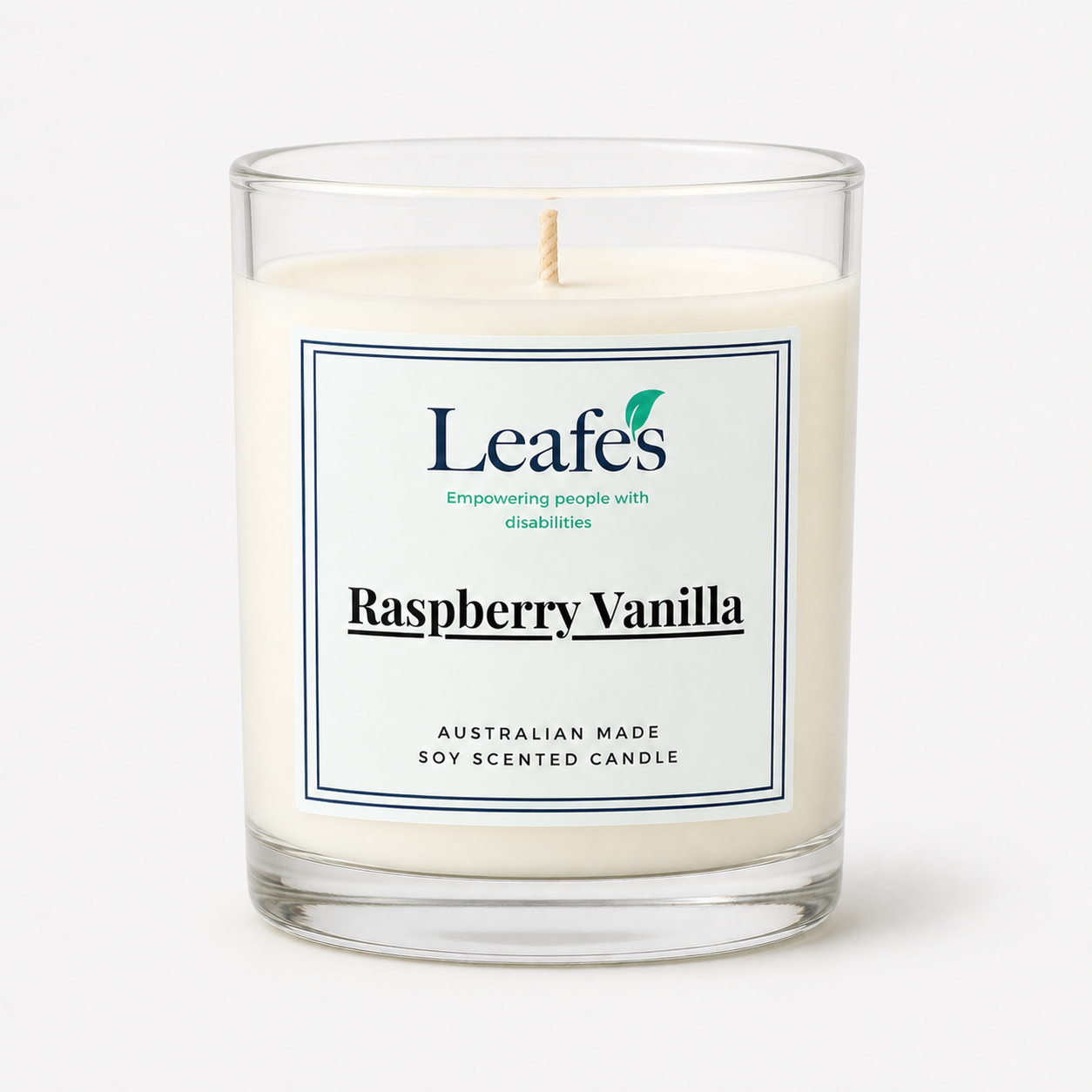 Leafe’s Raspberry Vanilla Candle