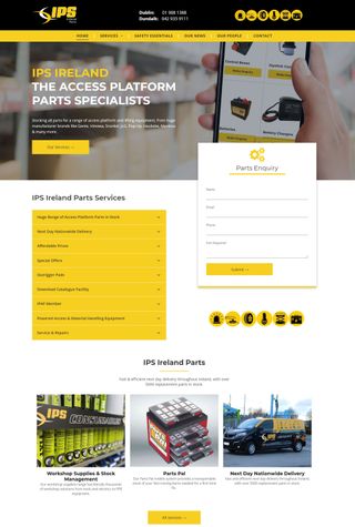 Homepage Design