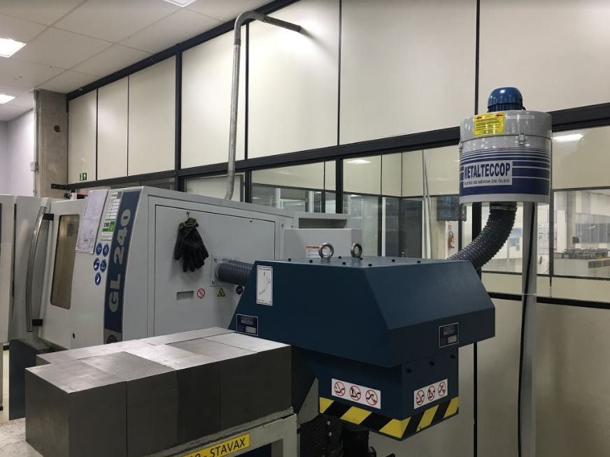 Sistema de Exaustão de Névoa - Metalteccop