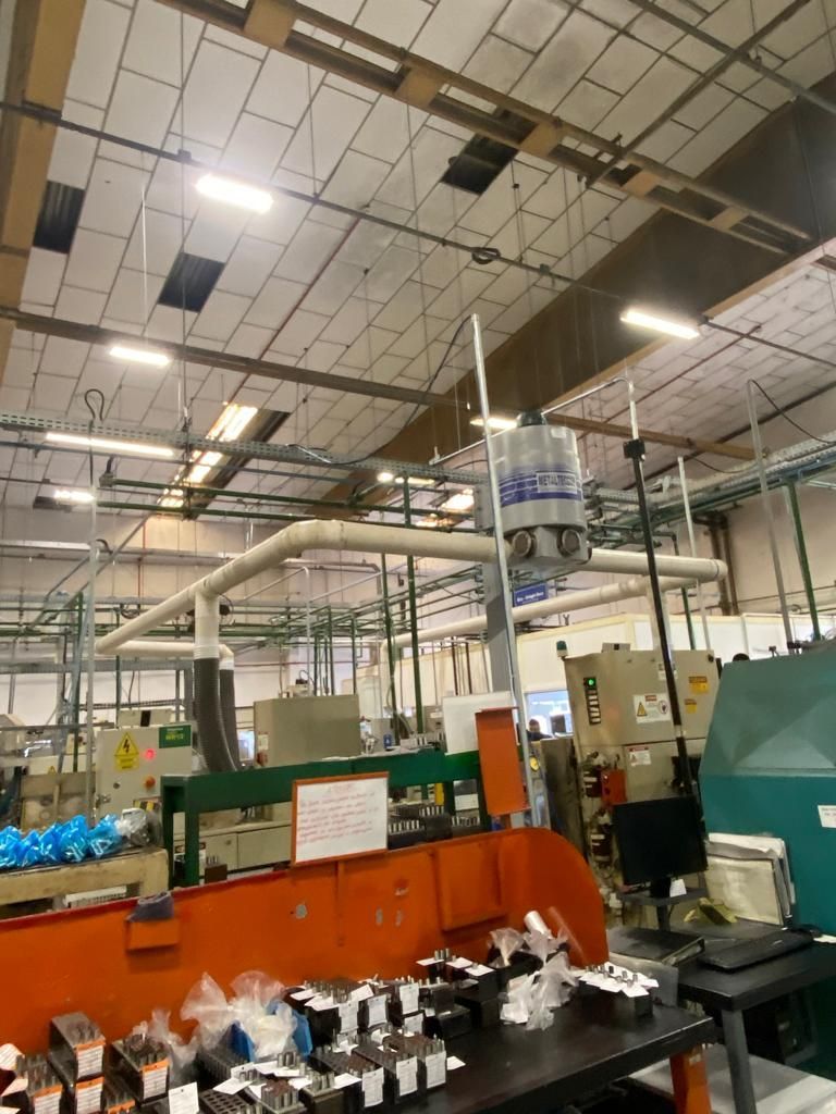 Exaustor de Névoa para Duas ou Mais Máquinas