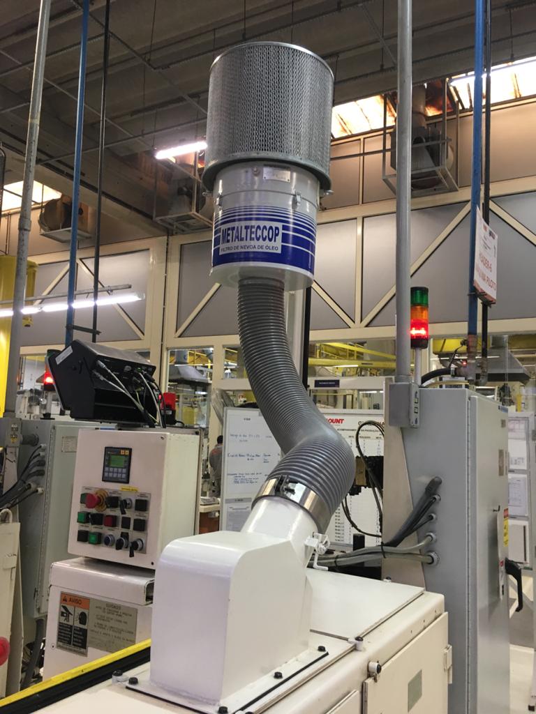 Filtro Eliminador de Névoa com Pós Filtro para Fumaça Seca