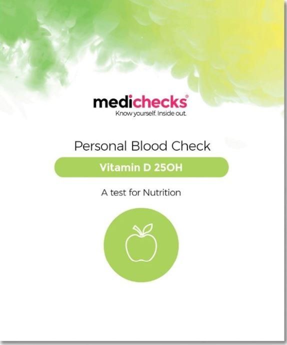 Vit D blood test, Health Screening Tests, Blood Tests.