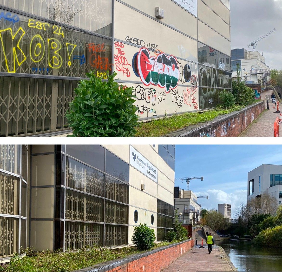 Graffiti on a Skate Park