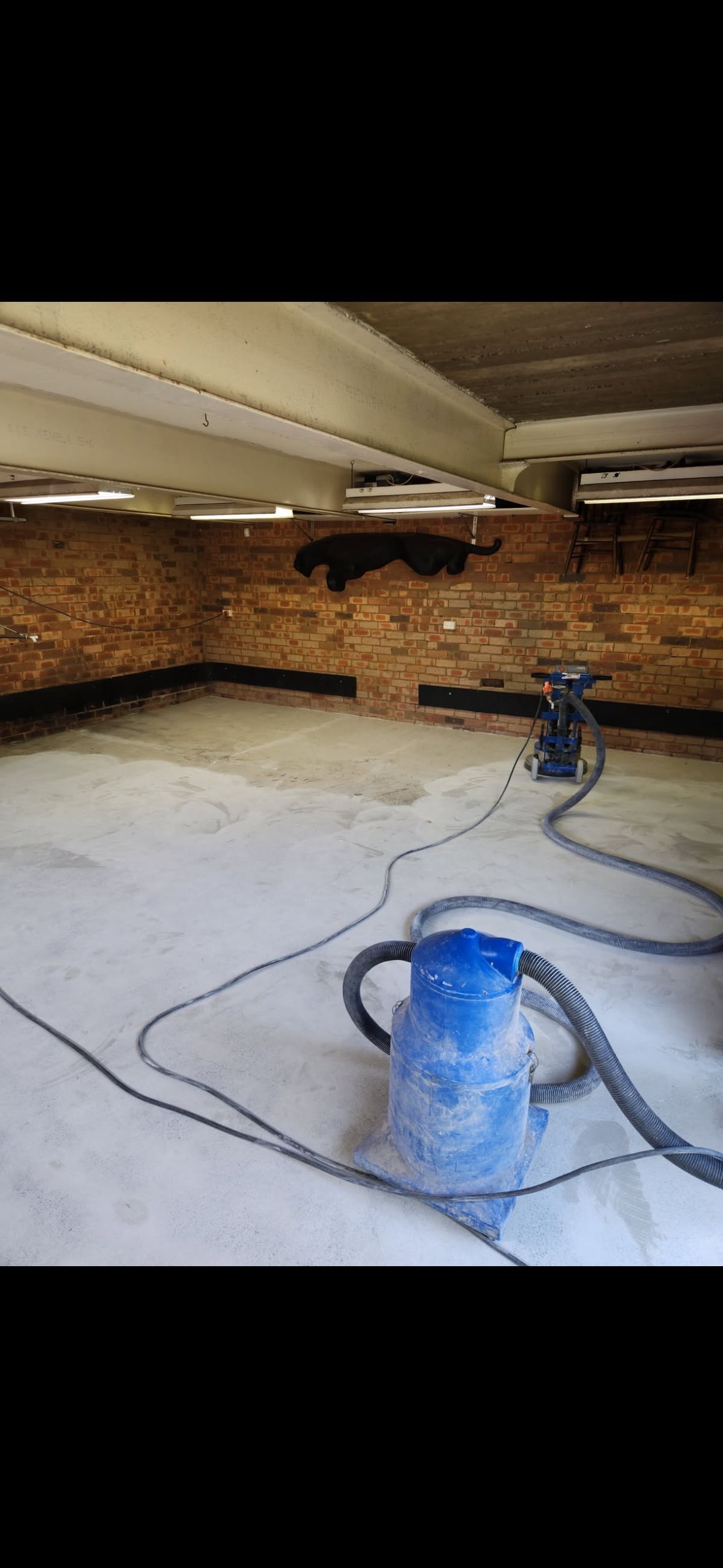 Surface Preparation in Front Of the Front Door of a House — Illawarra Resurfacing Pty Ltd in Balgownie, NSW