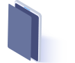 An isometric illustration of a book on a white background.