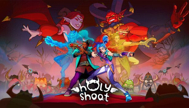 Two indie game studio owners and their games - Holy Shoot and Human No More