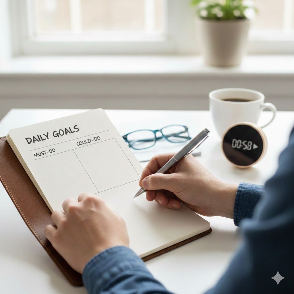 An image shows the word impossible with the 'im' crossed out. It is about overcoming procrastination