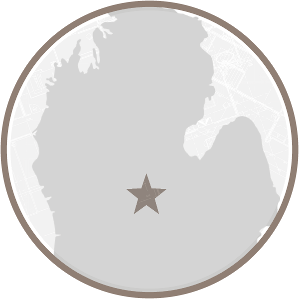 Located in central Michigan.