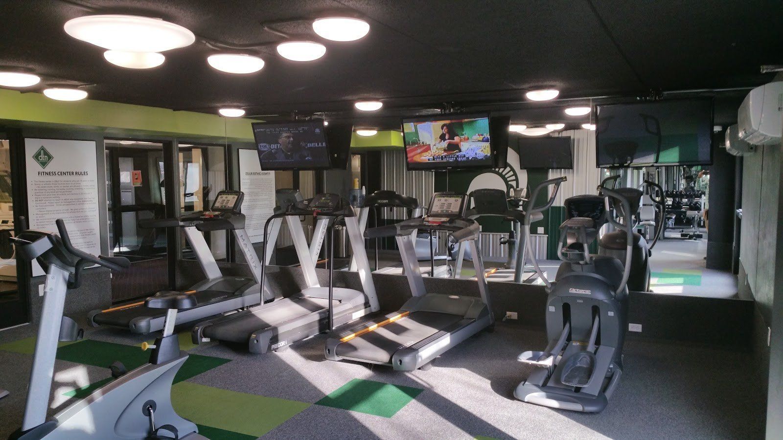 Workout room remodel