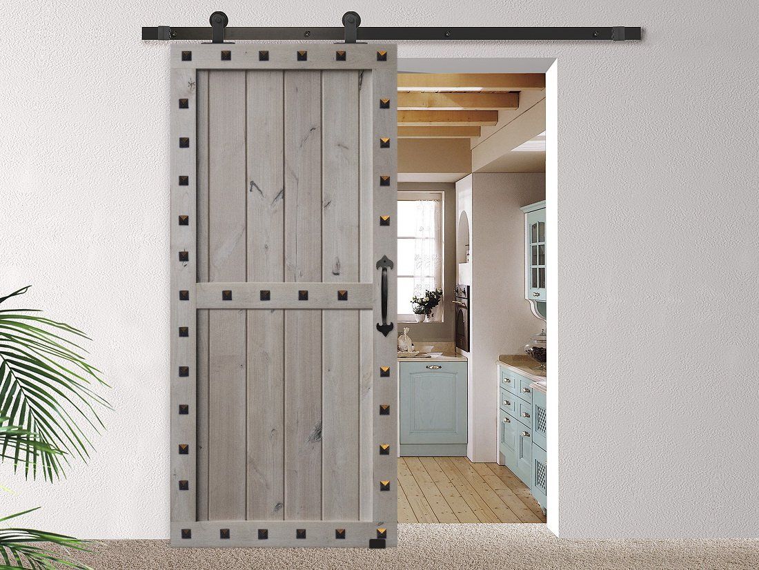 Barn Door with Door Handle