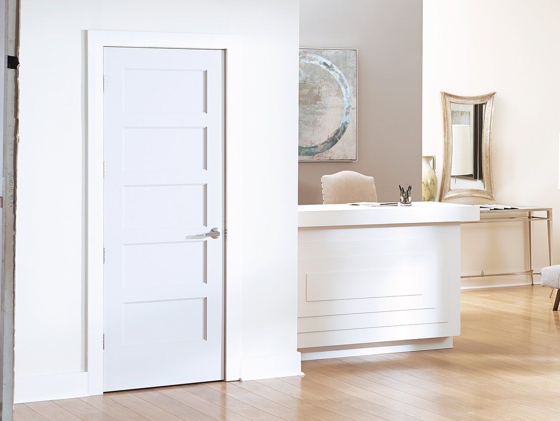 White Interior Door