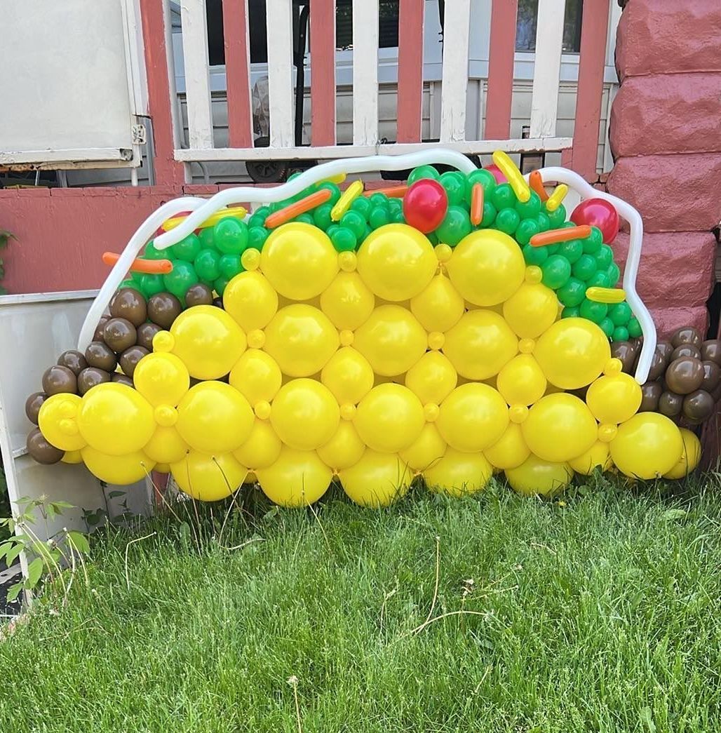 balloon taco tuesday nutcracker sports team stuffed balloon
