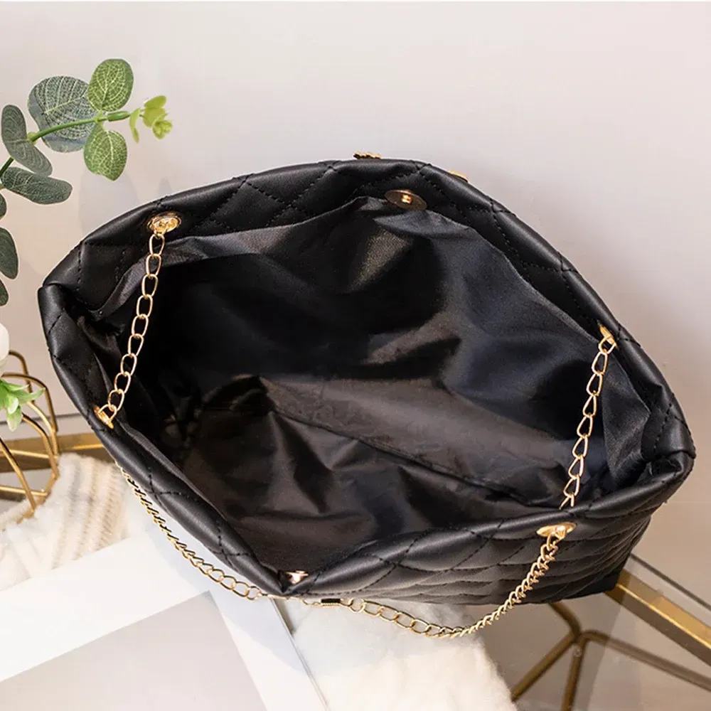 Box‑Shape PU Shoulder Bag