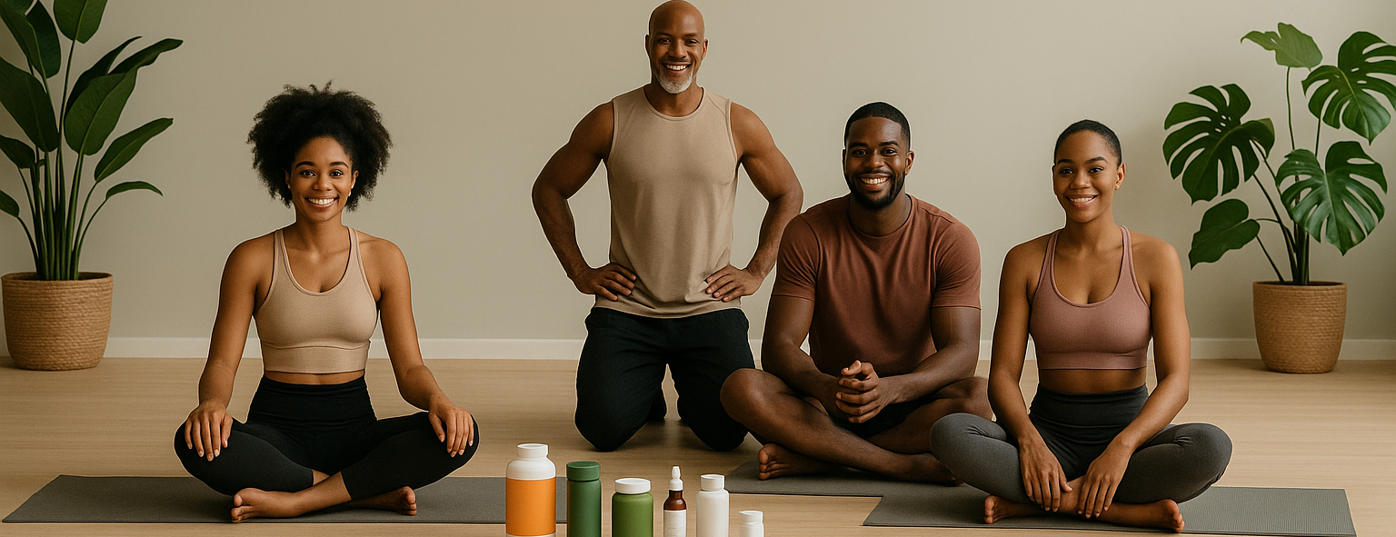 E-Commerce Black Owned Marketplace for Health products and vitamins