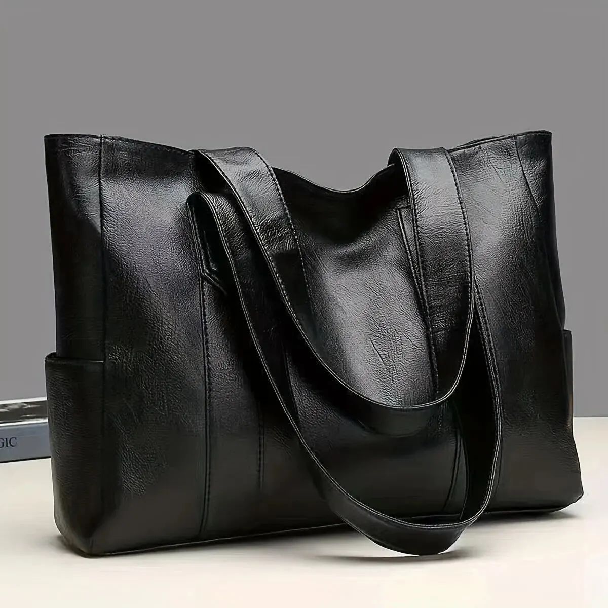 Vintage Large Capacity Tote Bag