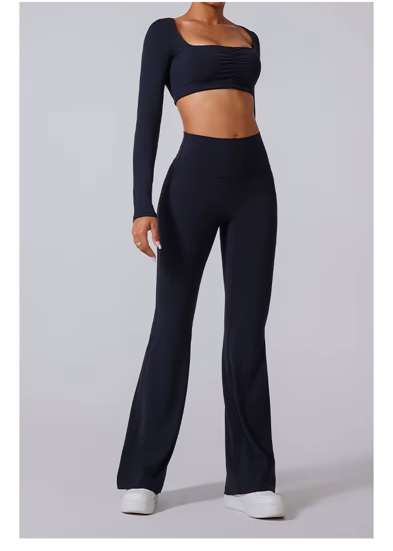 Women’s High Waist Flared Leggings