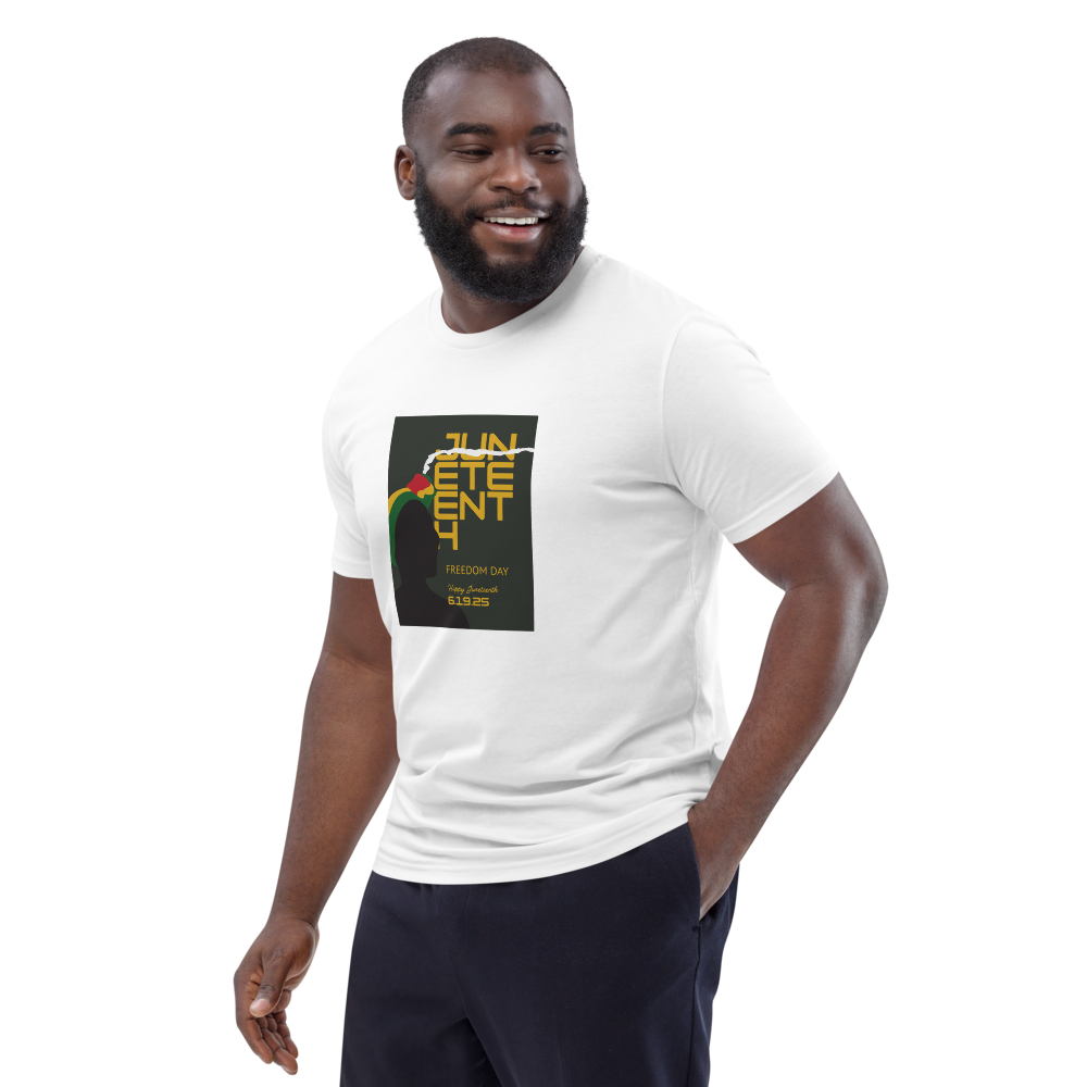 Juneteenth organic cotton t-shirt