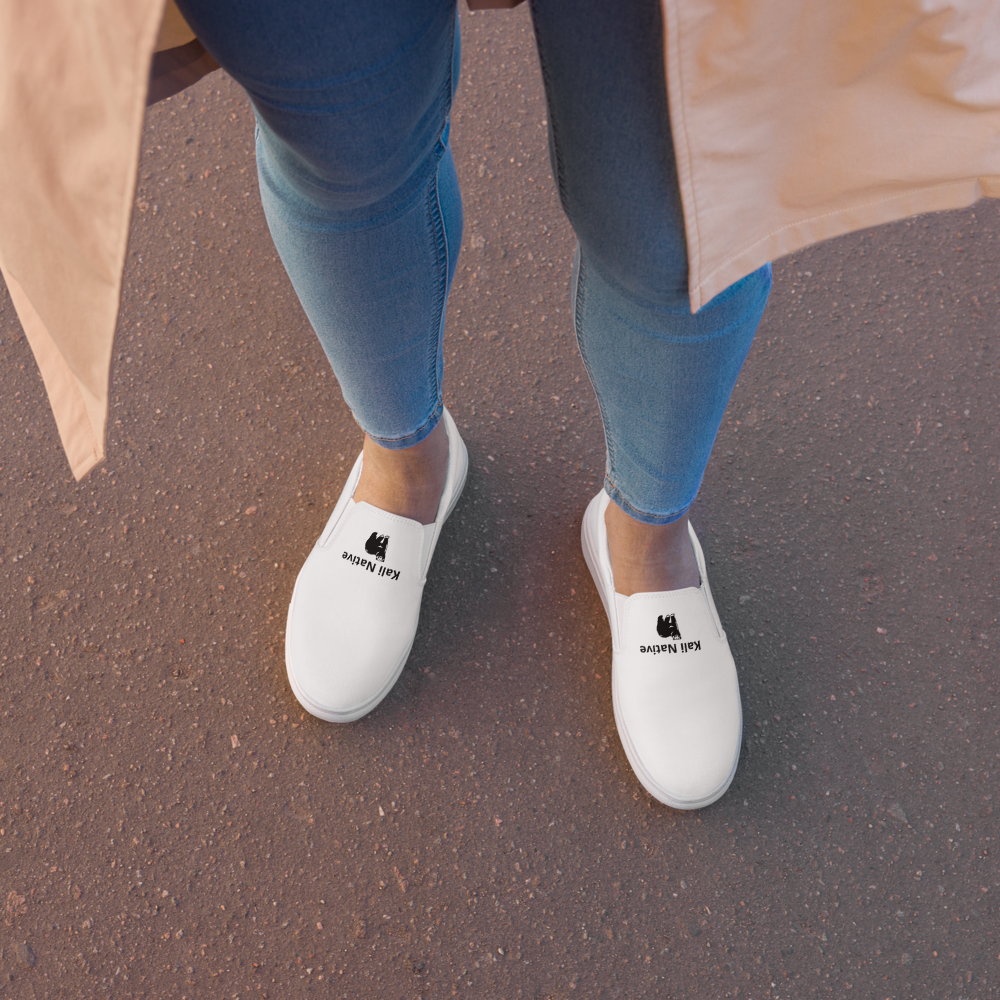 Womens Kali Native Slip-On Canvas Shoes