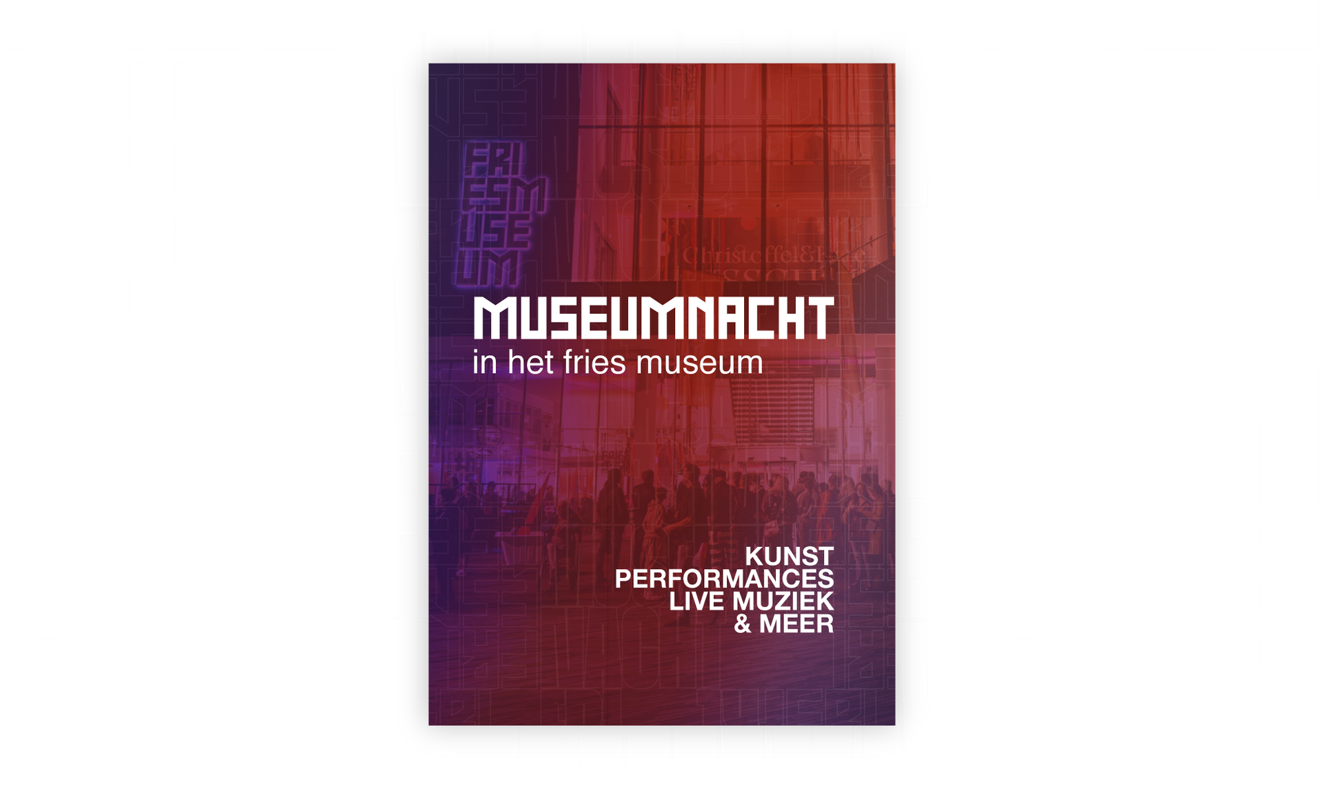 Branding | Poster | Museumnacht Fries Museum