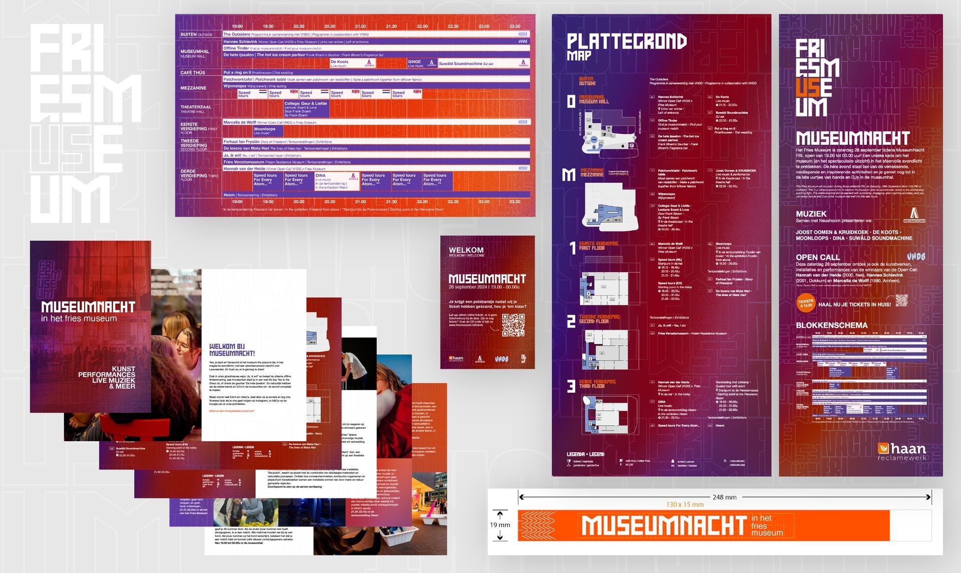 Branding Museumnacht voor het Fries Museum