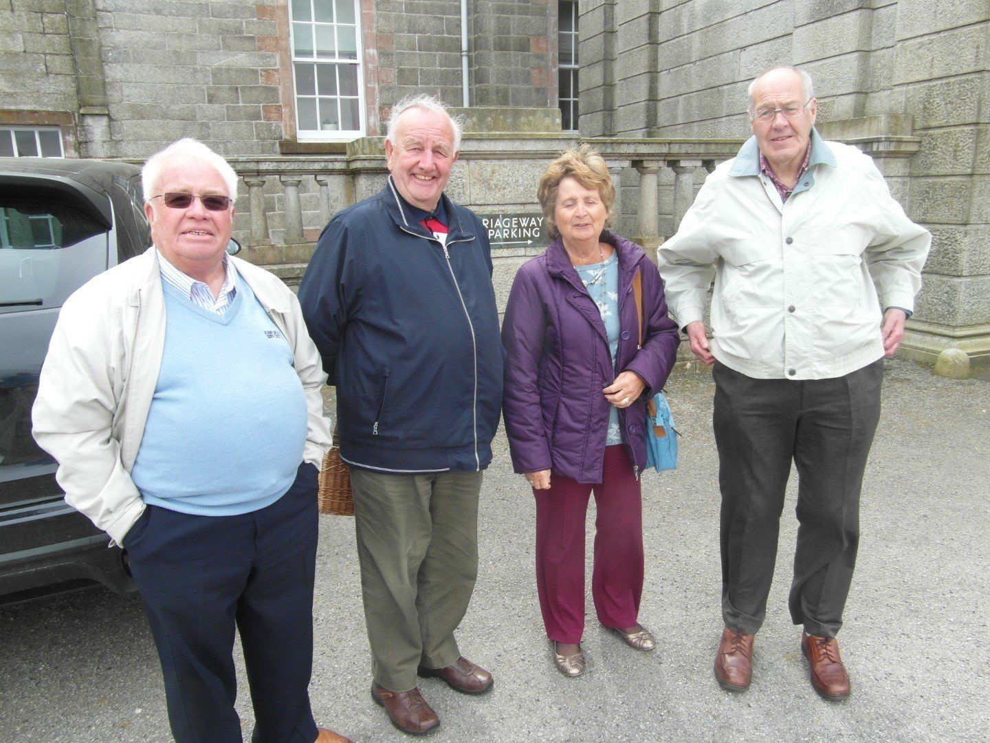 Dan Mungin, Alan Edgar, Mary Mungin, George Gillespie