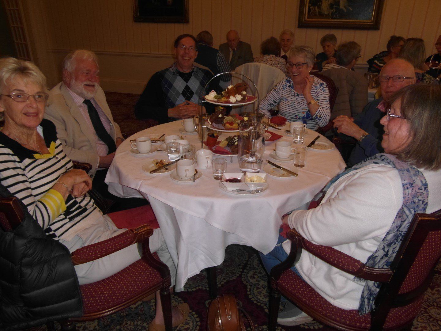 Anne Rankin, David Steel, Angus Rex, Pam Warburton, Tony Rex, Mary Rex