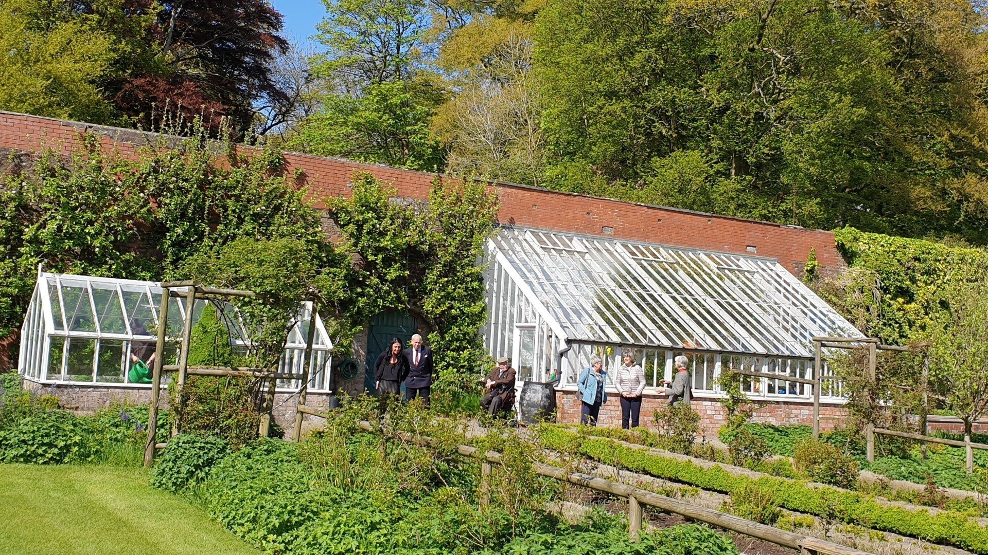 The Walled Garden and Greenhouse