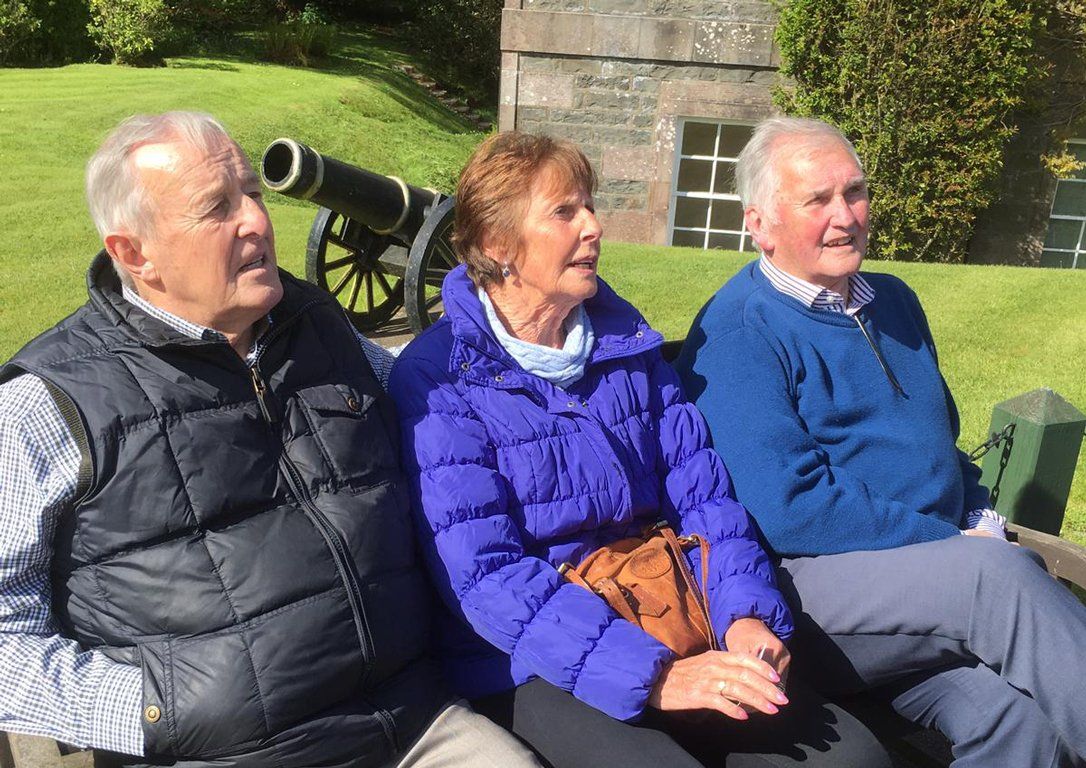 George Prentice, Sheila & Joe Campbell