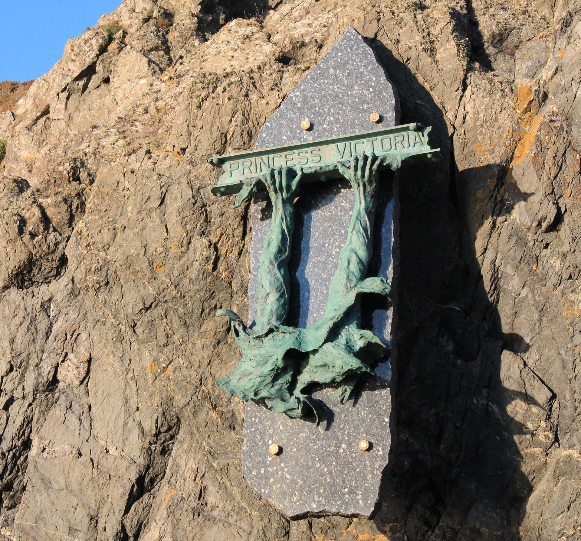 Princess Victoria memorial at Portpatrick