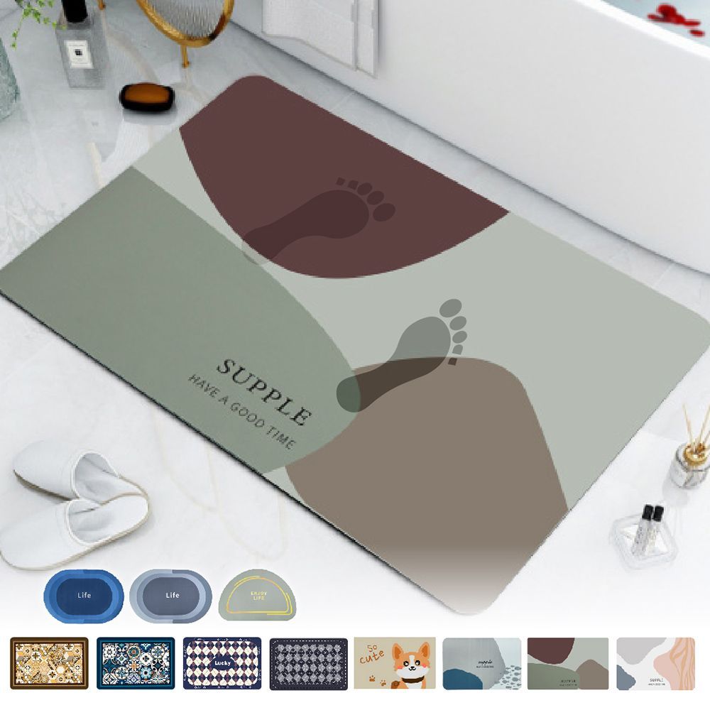 (烘焙日記 30*40cm)商週報導店家！【硅藻土墊 強效除溼】吸水桌墊 防水墊 瀝水墊 防滑墊 吸水墊 防濺墊 餐墊 軟墊 矽藻土 珪藻土 桌墊【DE968】