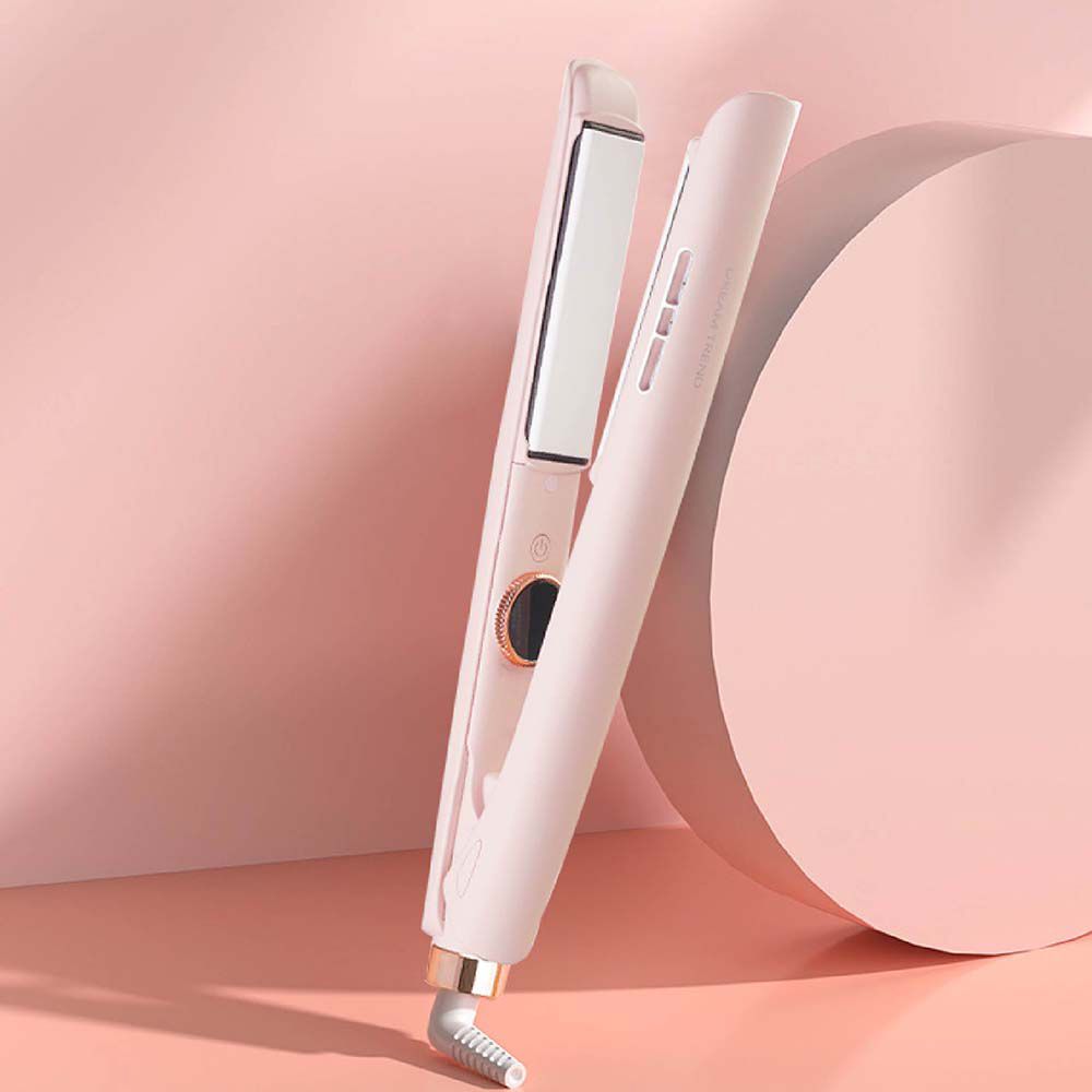 【 預購 負離子水光離子夾 (凱夢) 】 完美柔亮平板夾直髮夾 電棒 瀏海【DR189】