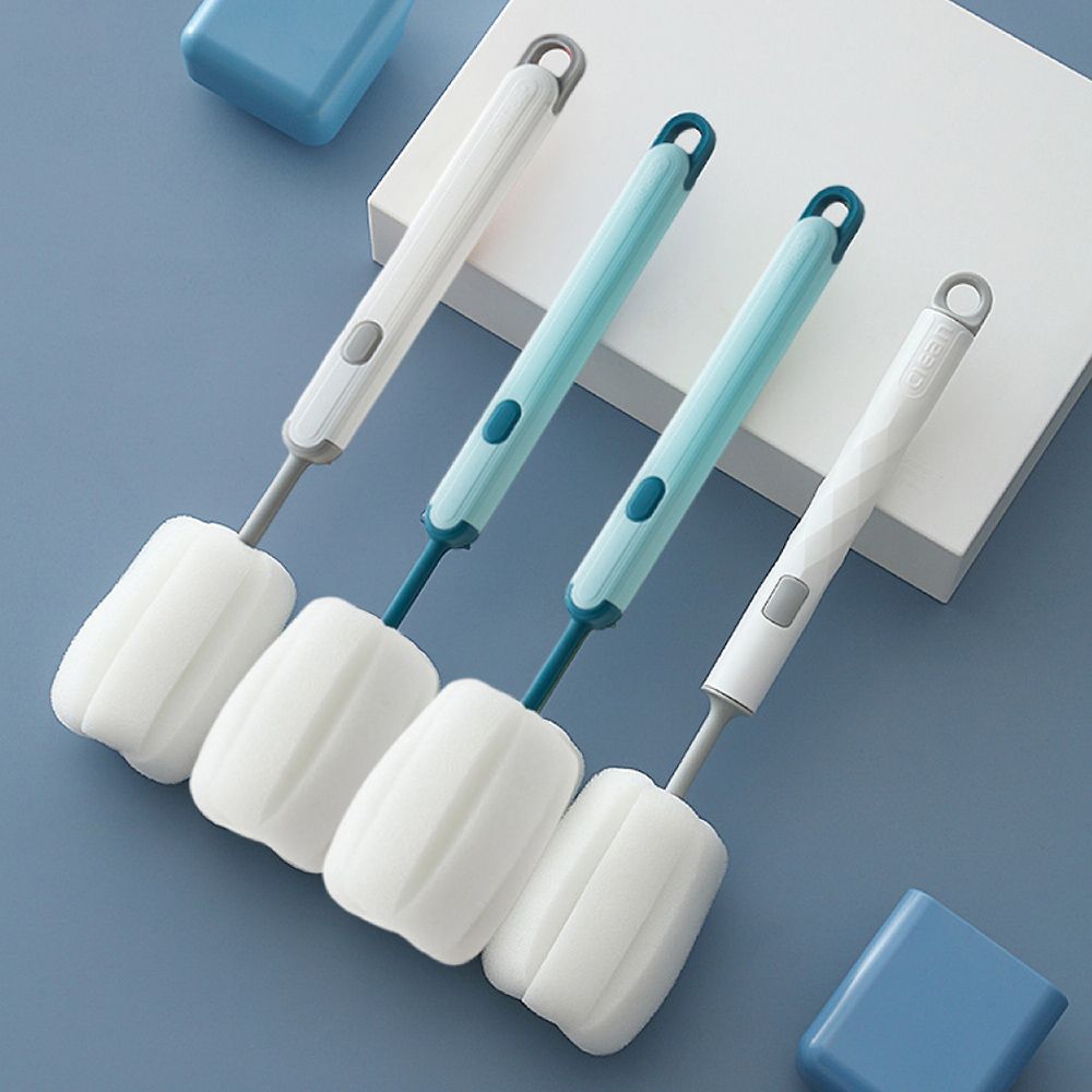 (海綿杯刷-替換頭)【長柄海綿杯刷】海綿杯刷 杯刷 瓶刷 清潔刷 長柄刷 洗杯刷 海綿刷 洗碗刷 長刷 保溫杯刷 長柄杯刷 長柄海綿刷 刷子【DO525】