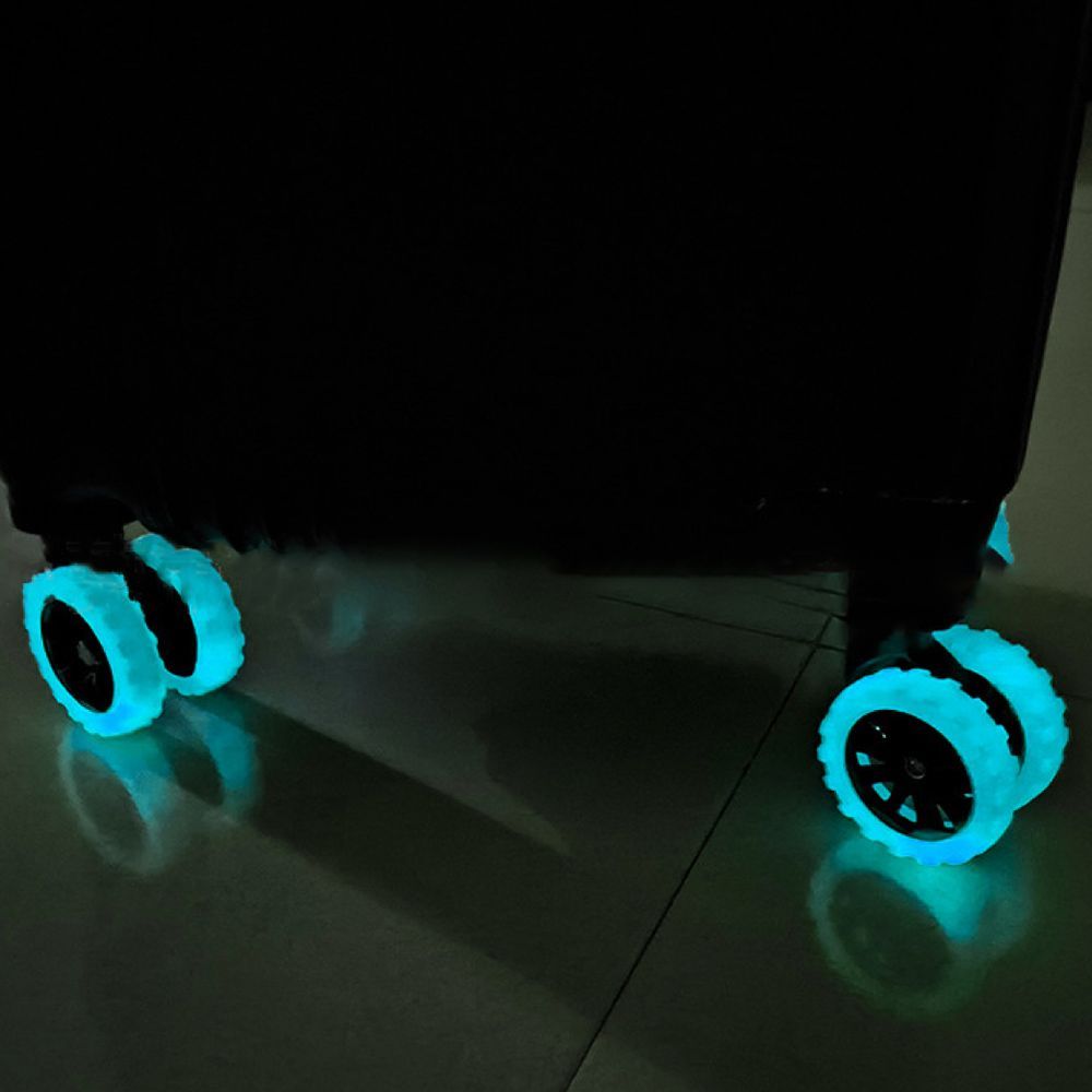 (灰色 | 加厚靜音)滿件再98折！【紋路加強！行李箱滾輪套】輪子保護套 行李箱輪子保護套 行李箱輪子套 滾輪保護套 輪套 滾輪套 靜音保護套【DO457】