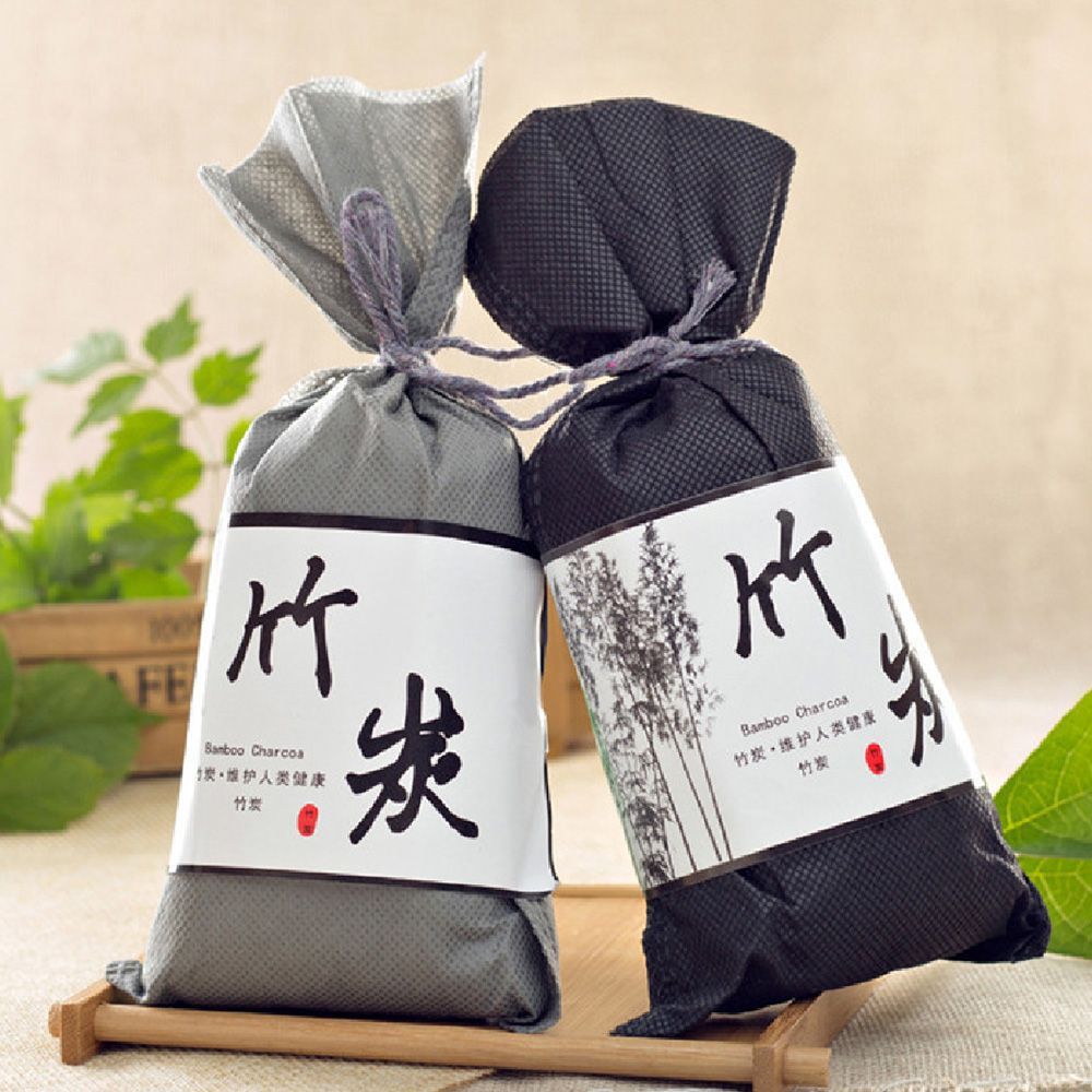 【黑、灰  隨機出貨  】除濕竹炭包【DO152】