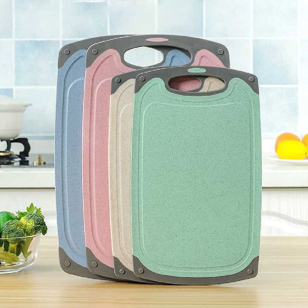 (【小款】21 x 35 cm,麥穗米)天然無毒 防霉抗菌！【小麥桔桿砧板】切菜板 環保砧板 切菜砧板 小麥砧板 抗菌砧板 菜板 砧板 揉麵板 木砧板 塑膠砧板【DO084】