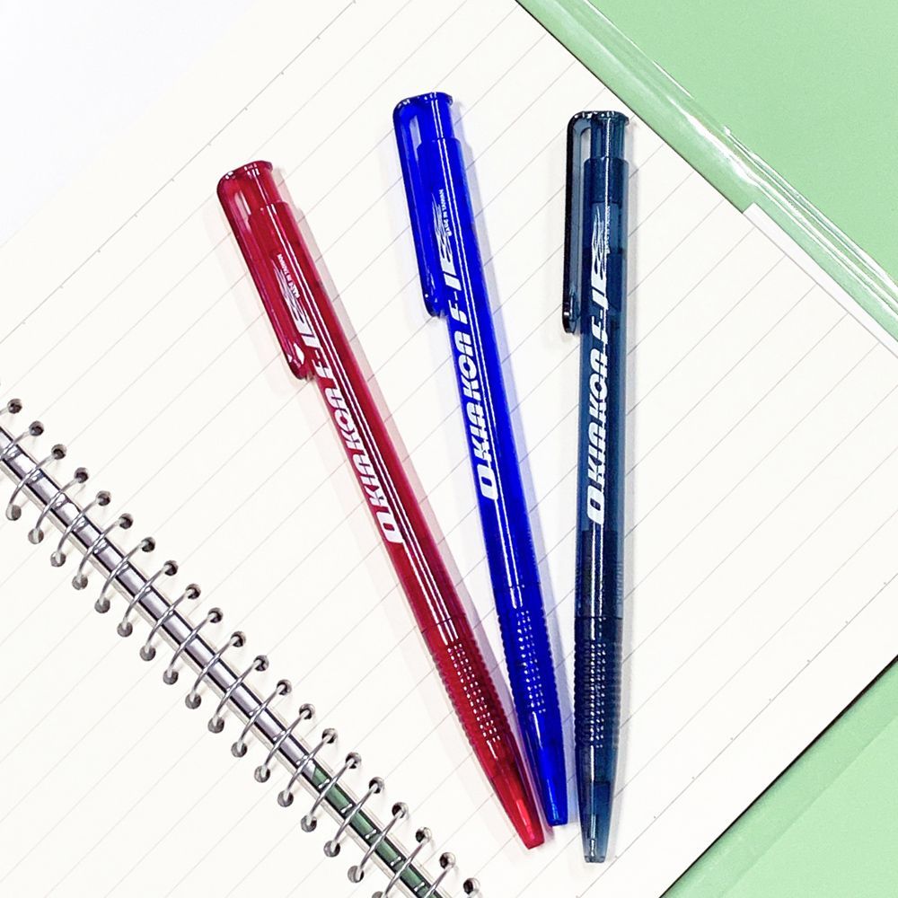 (【黑色】OKK-161)【KIN KON 黑金剛 原子筆 OKK-161】自動原子筆 原子筆 藍筆 紅筆 黑筆 活性原子筆 中油筆 0.5mm【DR271】