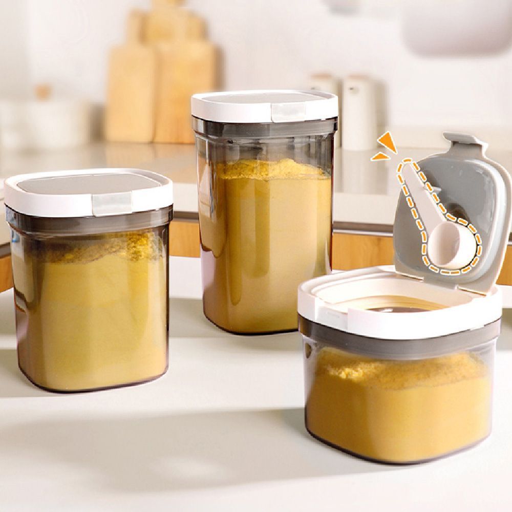(800ml (送磁吸湯匙一個))送磁吸湯匙！【密封奶粉罐】奶粉罐 磁吸奶粉罐 奶粉密封罐 奶粉分裝盒 保鮮盒 密封罐 密封盒 零食罐 保鮮罐【DO553】