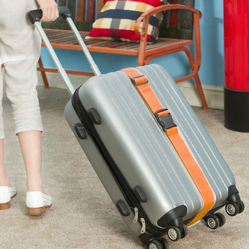 (【密碼款】-波希米亞藍)11款任你選！【一字純色行李箱束帶】20吋 32吋旅行箱束帶 行李束帶 行李綁帶 行李固定帶 綑綁帶 行李帶 行李箱扣帶【DO366】