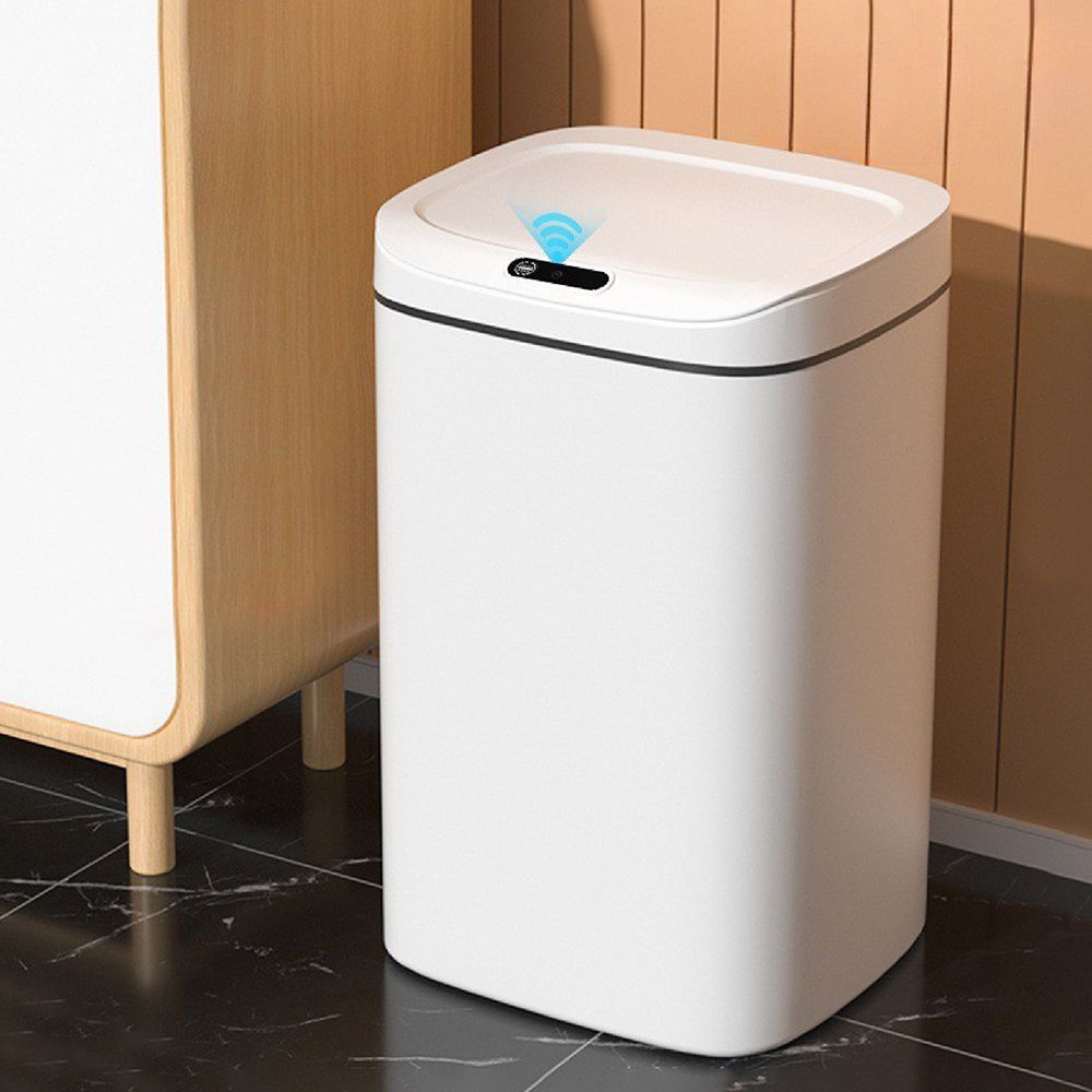 (12L 智能垃圾桶)全館2件再98折！【智能感應垃圾桶】自動垃圾桶 智能垃圾桶 感應式垃圾桶 垃圾桶 自動垃圾桶 掀蓋垃圾桶 大容量垃圾桶【DO571】