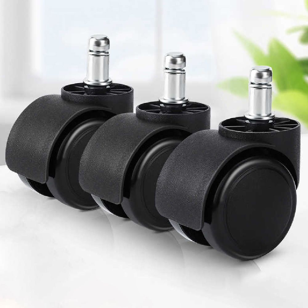 【預購】【辦公椅PU輪】辦公椅輪子 PU輪 活動輪 電腦椅輪子 靜音防刮地板【DO247】