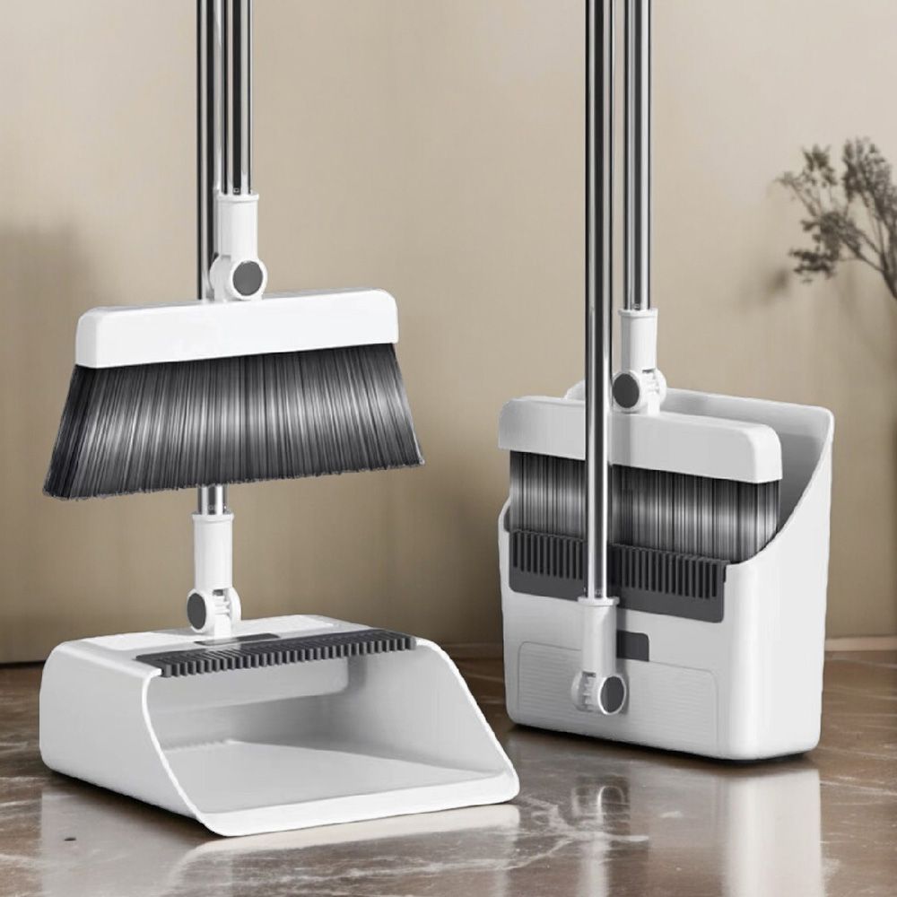 三合一 磁吸掃把 磁吸掃把,折疊掃把,掃把,掃帚,畚箕,掃帚組,整組掃帚,整組掃把,磁吸掃把,站立式掃把組,掃把組,懶人掃把,折疊掃把,掃地,打掃用具,塑膠掃把 【DO451】